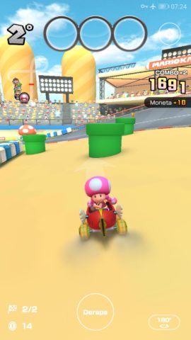 Mario Kart Tour - I tubi nel Tour invernale.