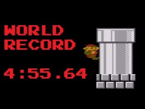 super mario bros world speedrun record