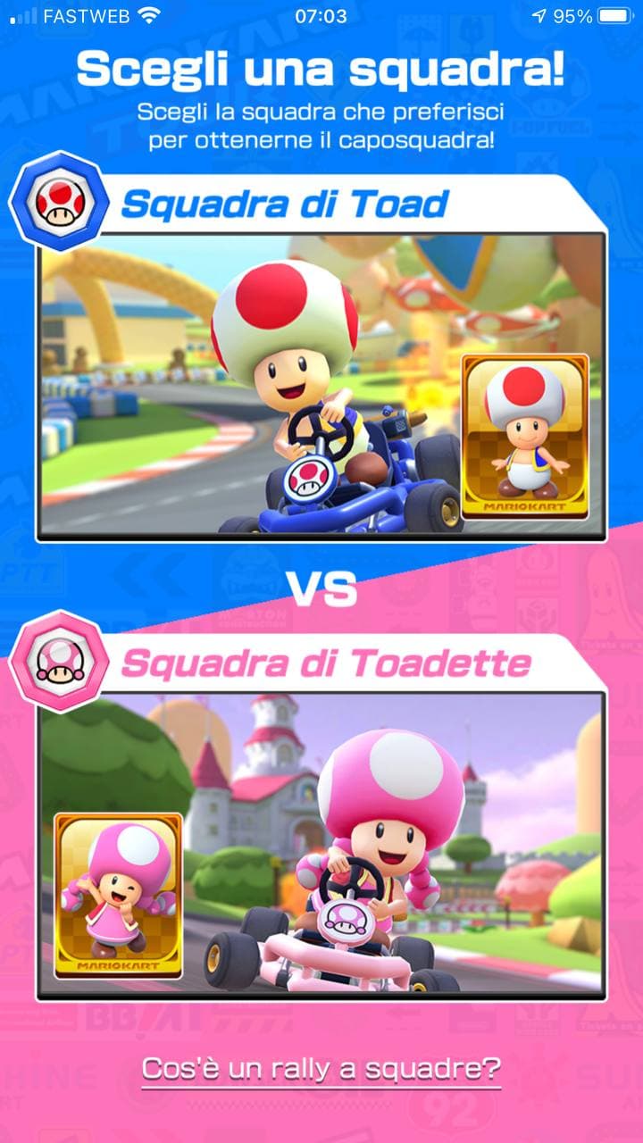 Mario Kart Tour I Dettagli E I Contenuti Del Tour Toad Vs Toadette Marios Castle 3734